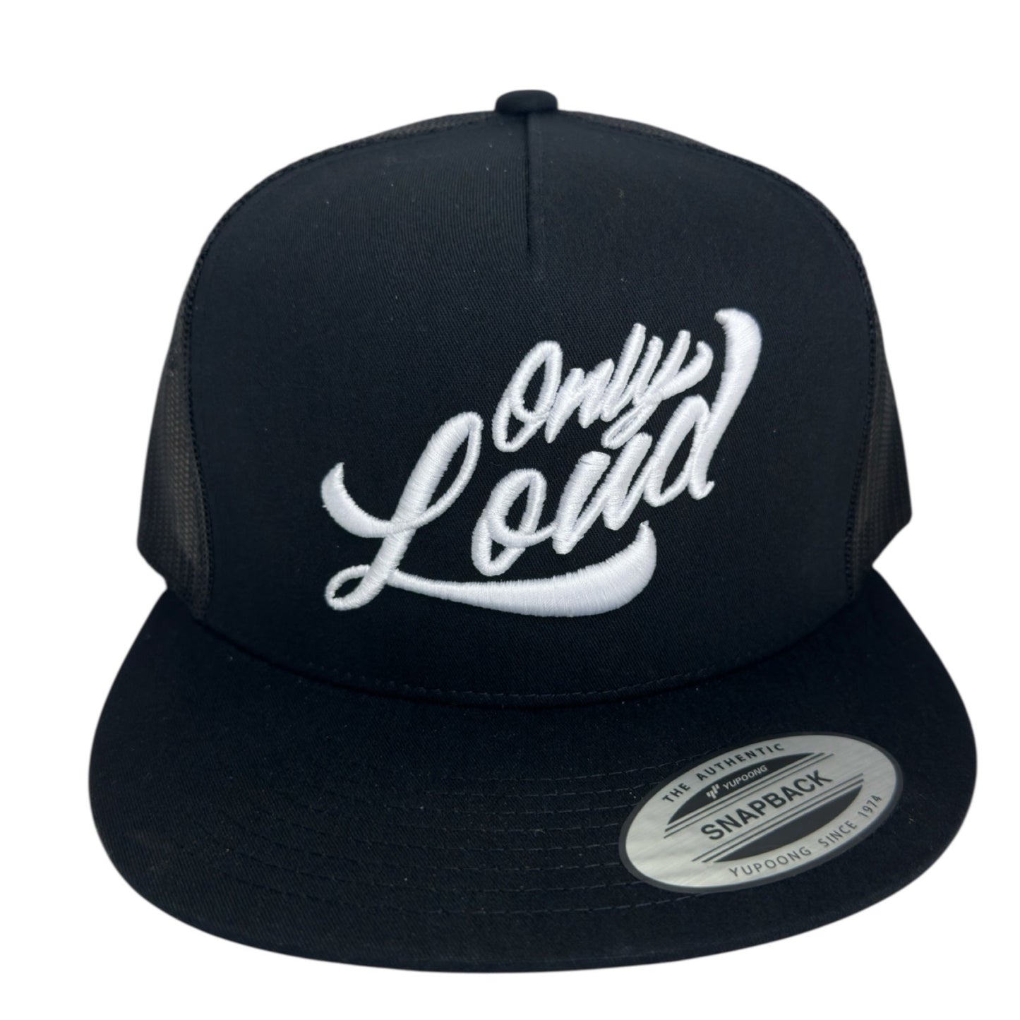 Only Loud Trucker Snapback - Black/white