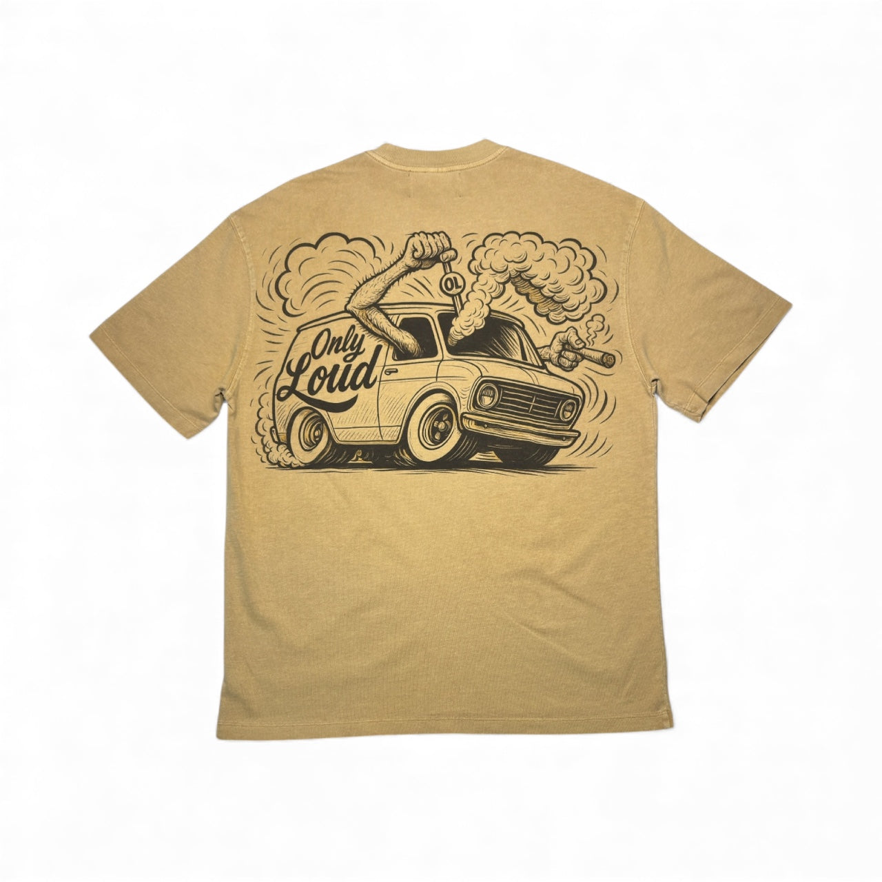 Only Loud Van - OVERSIZED Heavyweight Tee