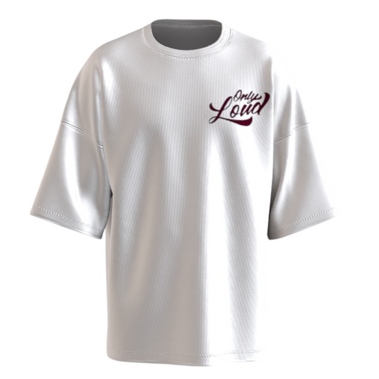 Only Loud Reality Check Tee - White