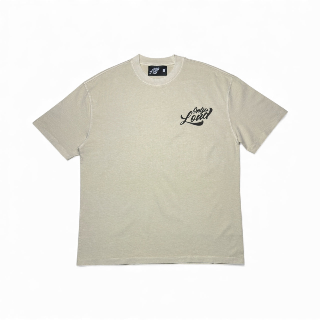 Too High to Cry - OVERSIZED Heavyweight Tee